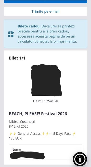 Bilet Beach, Please!