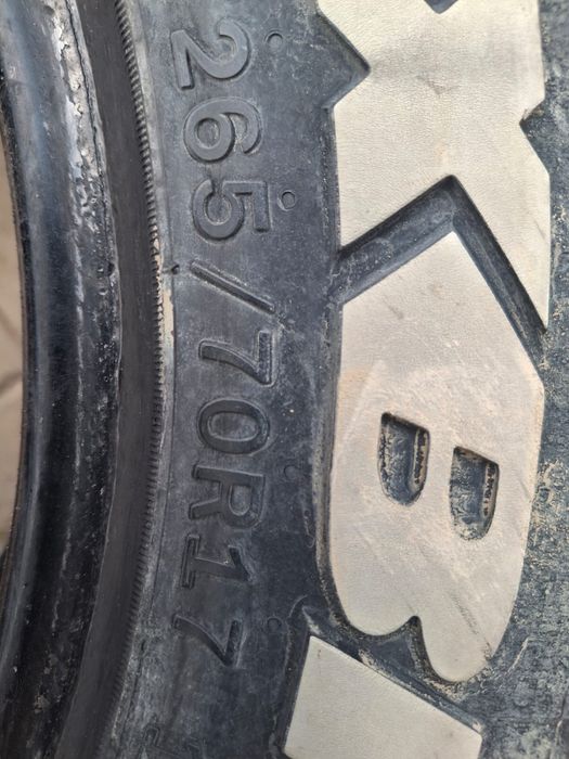 под запаску. 265/70r17