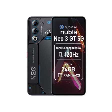 Нов! 2г. гаранция! ZTE Nubia Neo 3 GT 5G 256GB 12GB, Interstellar Gray