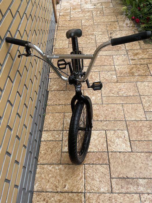 BMX Sunday черный с серебрянным рулем