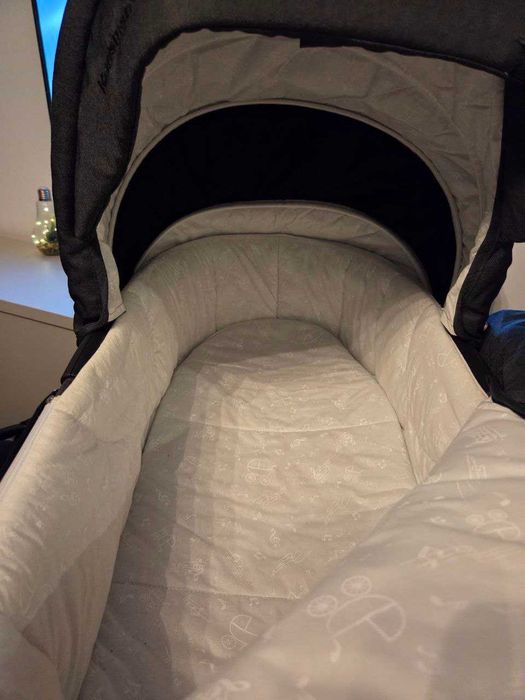 Carucior 3 in 1 Storm Black - Krausman - Testat ADAC