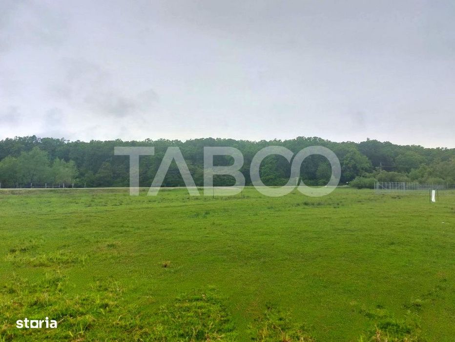 Teren intravilan 712 mp PUZ APROBAT 23 m front stradal Sibiu