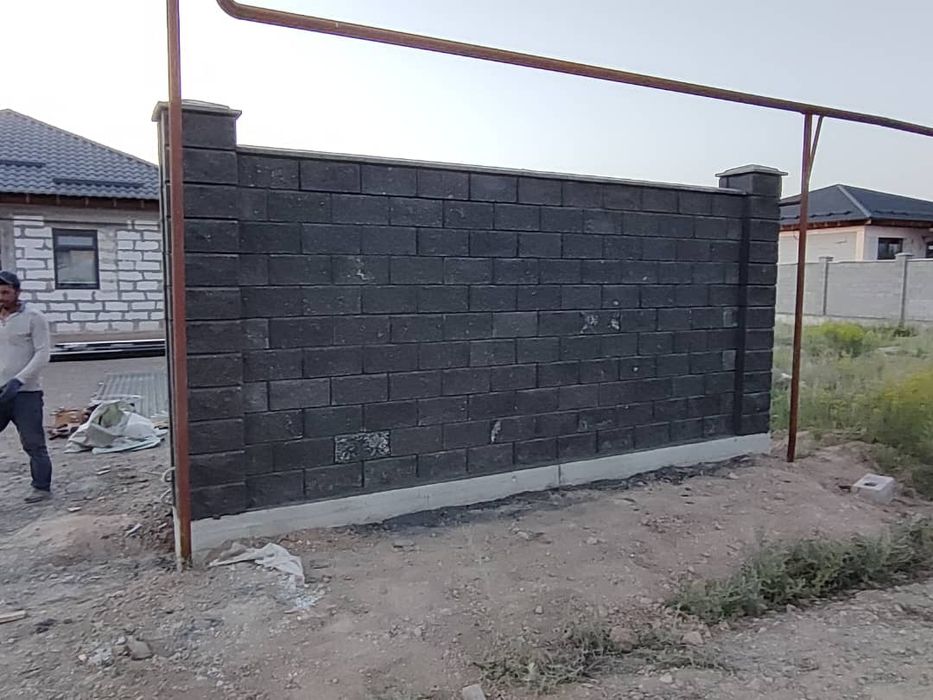 Кладка заборы профисоналльно