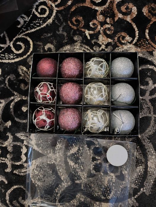 Ёлочные игрушки очень красивые