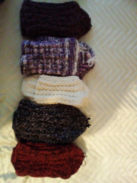 Домашни плетени мъжки чорапи