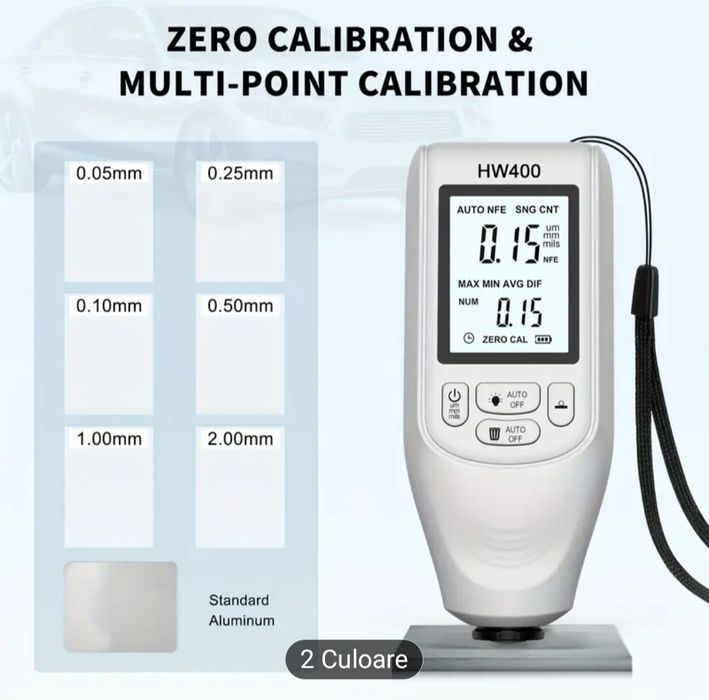 Tester vopsea auto HW400, alb