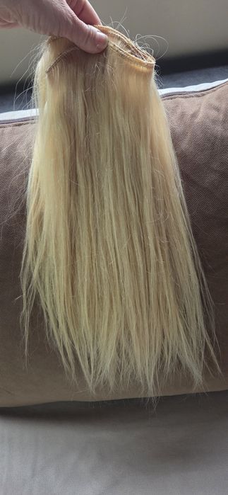 Естествена руса коса