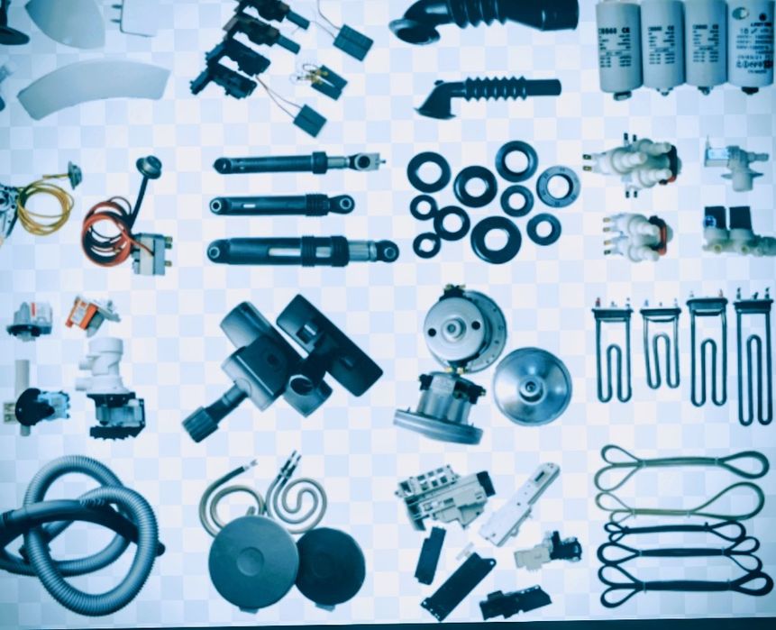 Запчасти для ремонта бытовой техники. АМАНЖОЛОВА 15 , маг." ВЫБОР"