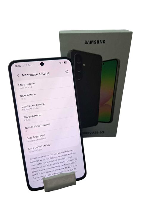 Samsung A56 128Gb Nou / Amanet Cashbook Colentina