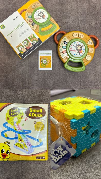 Музыкальные игрушки, состояние новое.