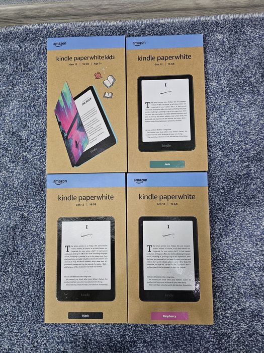 Запечатанная электронная книга Kindle Paperwhite, 12 Gen 7", 16gb