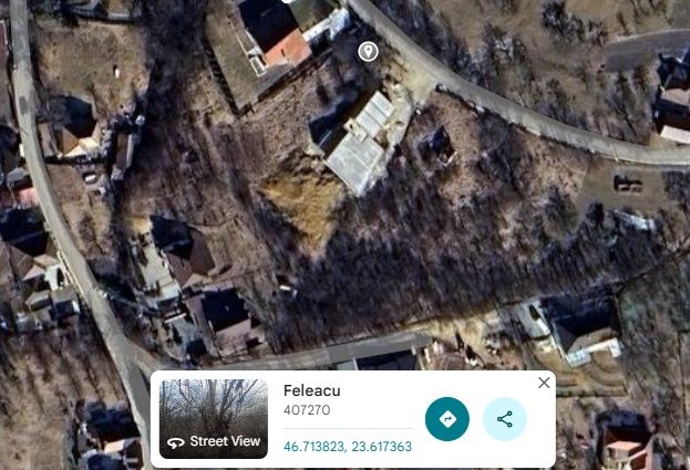 Teren intravilan pentru casa/duplex Feleacu, construibil