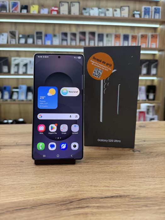 ‼️ Samsung S25 Ultra Whitesilver 512Gb - Sanatate bat.100% - Garantie 12 luni