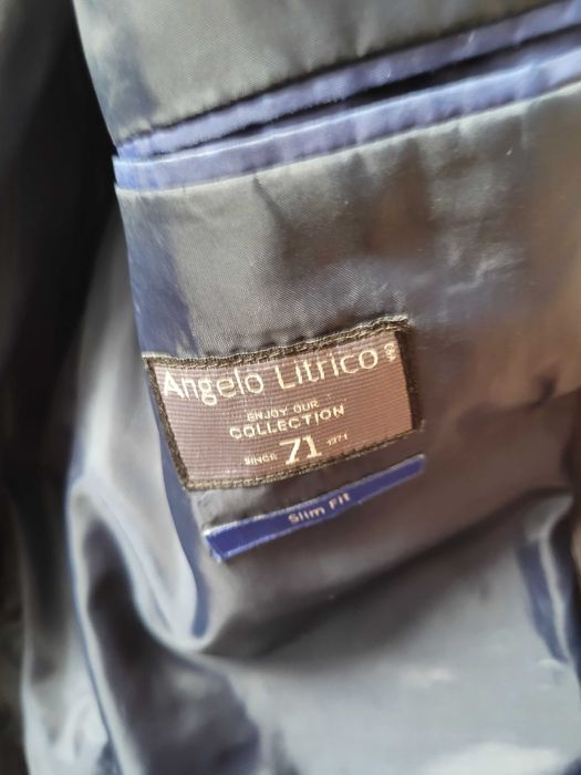 Costum haine barbati C&A Angelo Litrico, gri inchis, marimea M