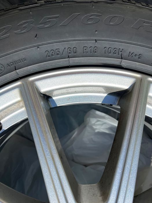 Jante Mercedes Benz GLE 18” cu anvelope de iarna