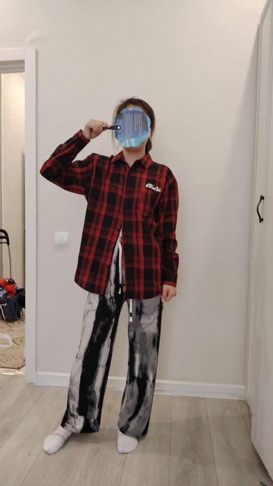 Женская рубашка из хлопка