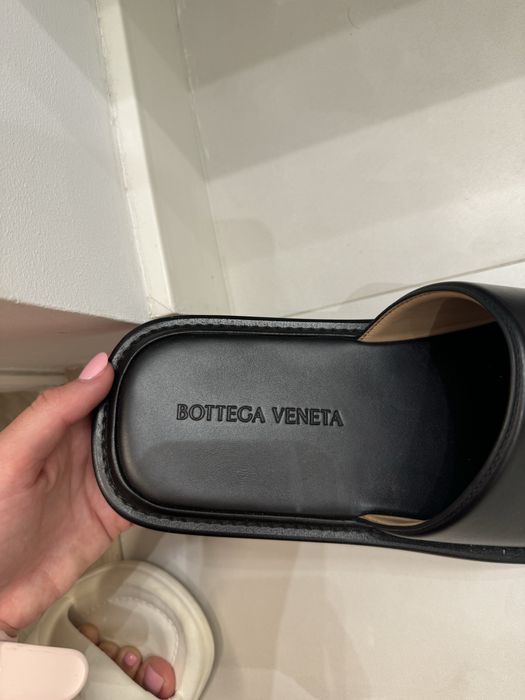 Papuci din piele barbati bottega veneta 42