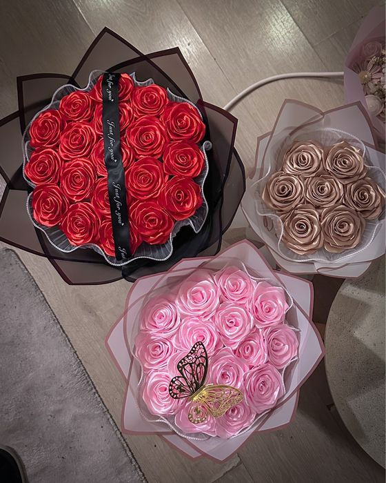 Букети от вечни рози