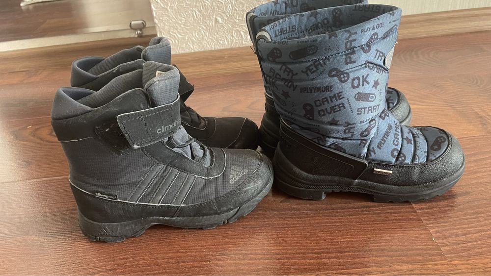 Продам зимние сапоги для мальчика