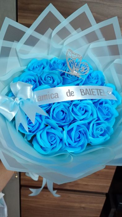 Buchete de trandafiri din săpun