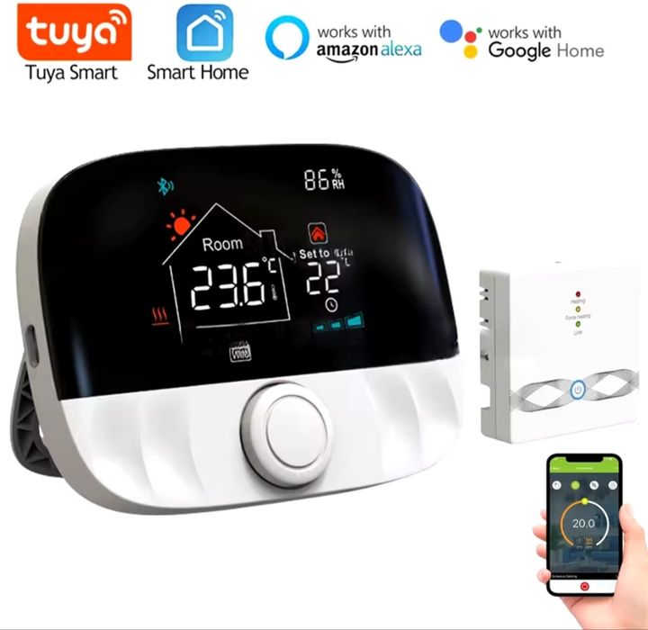 Nou Sigilat Termostat Ambient Wirreles WiFi Smart fara fir