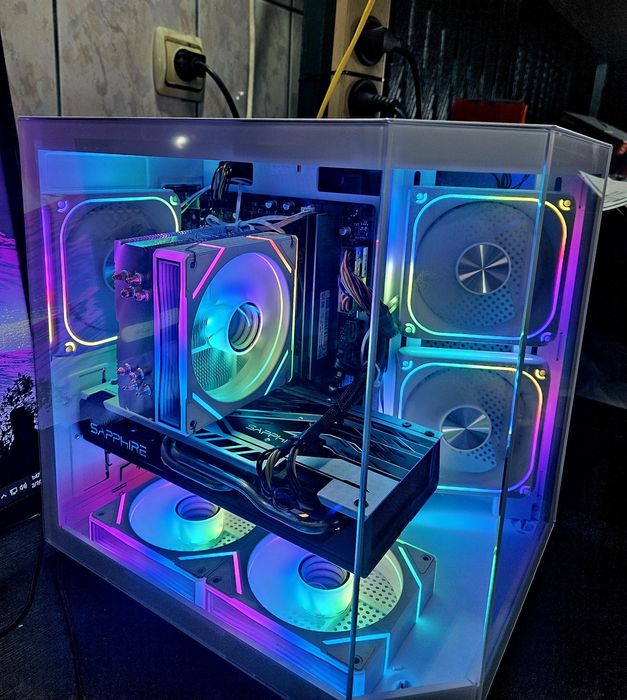 Unitate PC Gaming i3 12100f video 8GB RX 580 16GB RAM SSD