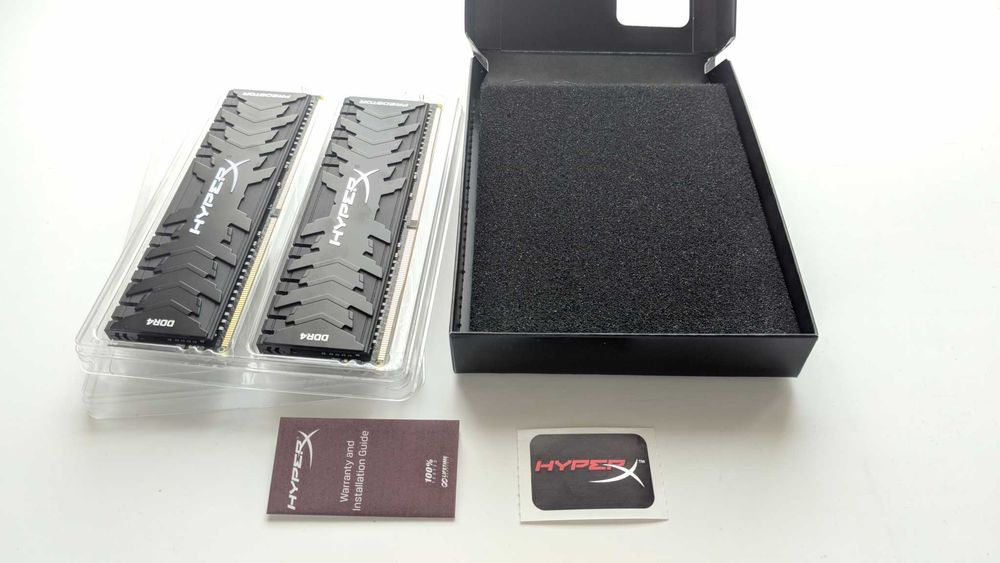hyperx predator ddr4 16GB [2*8] Частота 3333 mhz