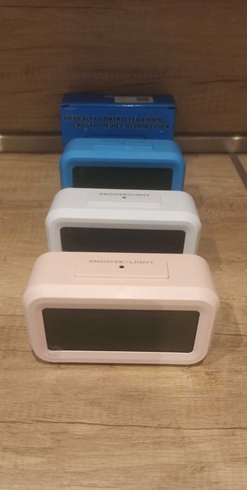 Детски будилник - цифров часовник РОЗОВ наличен