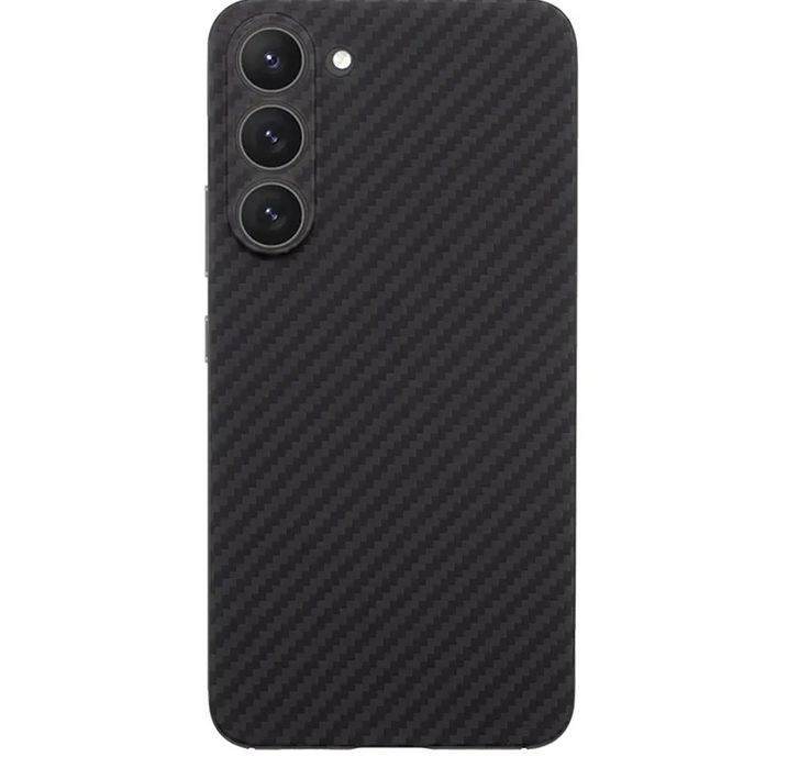 Samsung A14/A34/A54/A35/A55/A16 Husa Kevlar Look Slim Silicon Neagra