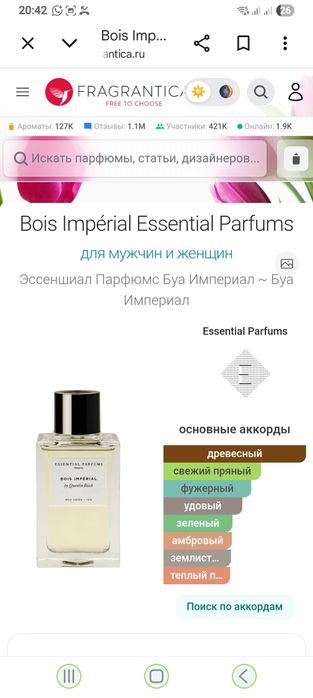 Bois Imperial (Оригинал) на распив