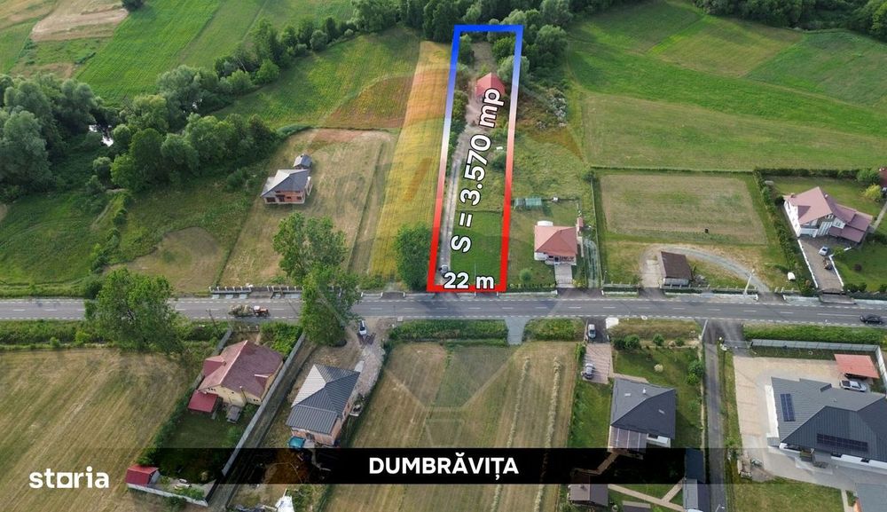 Spațiu Industrial de Vânzare | Dumbravita, Maramureș 120 mp 3,570 mp