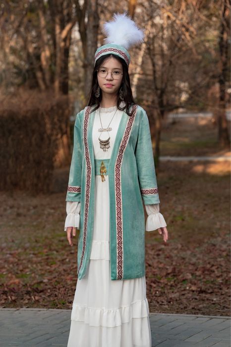 Казахский костюм, этно, национальный