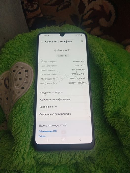 Продам samsung a31