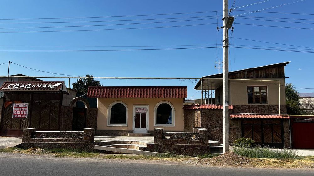 Срочно сотилади!Фасад 20 метр узунасига 50 метр