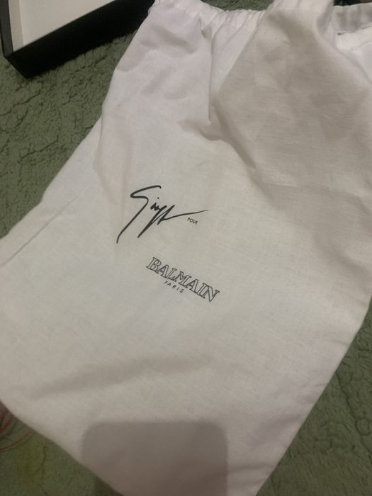 Balerini Giuseppe Zanotti X Balmain