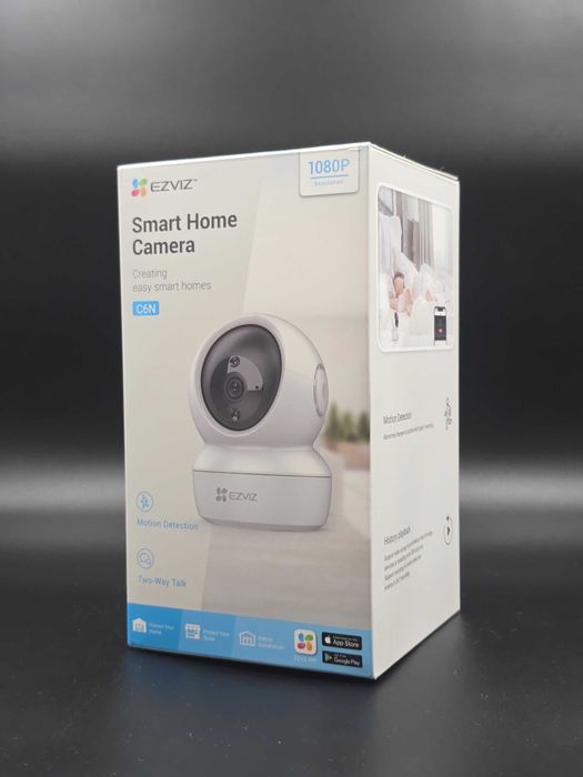 Camera Supraveghere Interior WiFi EZVIZ C6N 1080p Rotativa | Produs SIGILAT