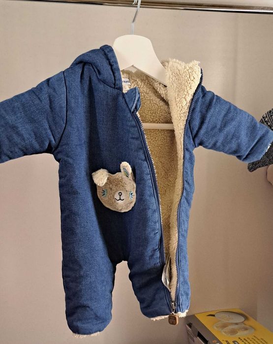 Памучен космонавт за новородено