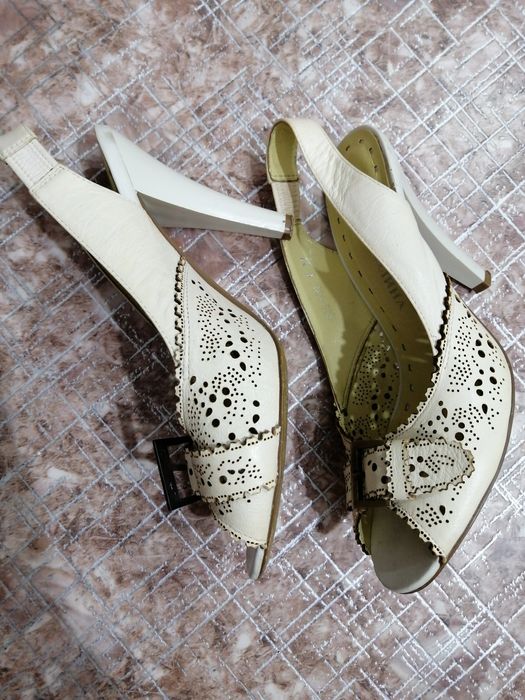 Туфли женские кожаные