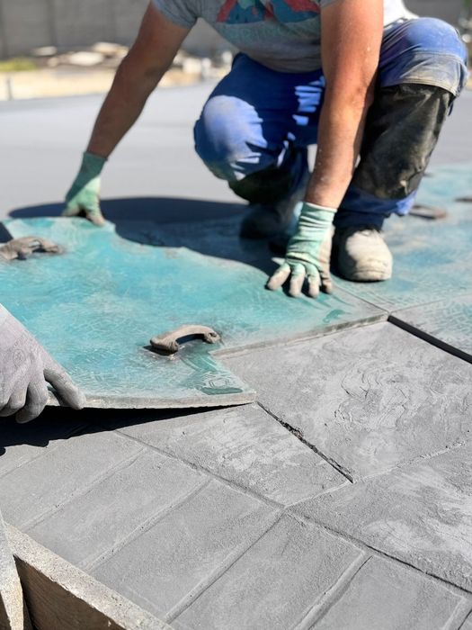 Beton amprentat Dâmbovița