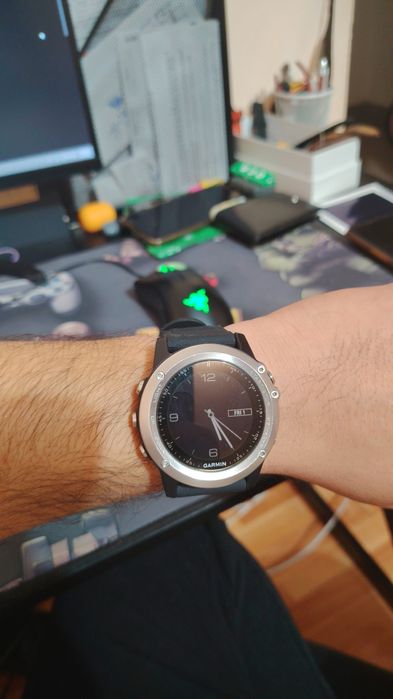 Ceas Garmin fenix 3 HR silver