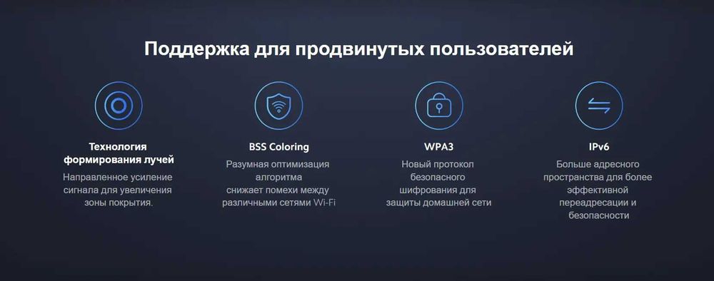 Роутер Wi-Fi Xiaomi Mesh System AX3000, для офиса и дома, wifi 6