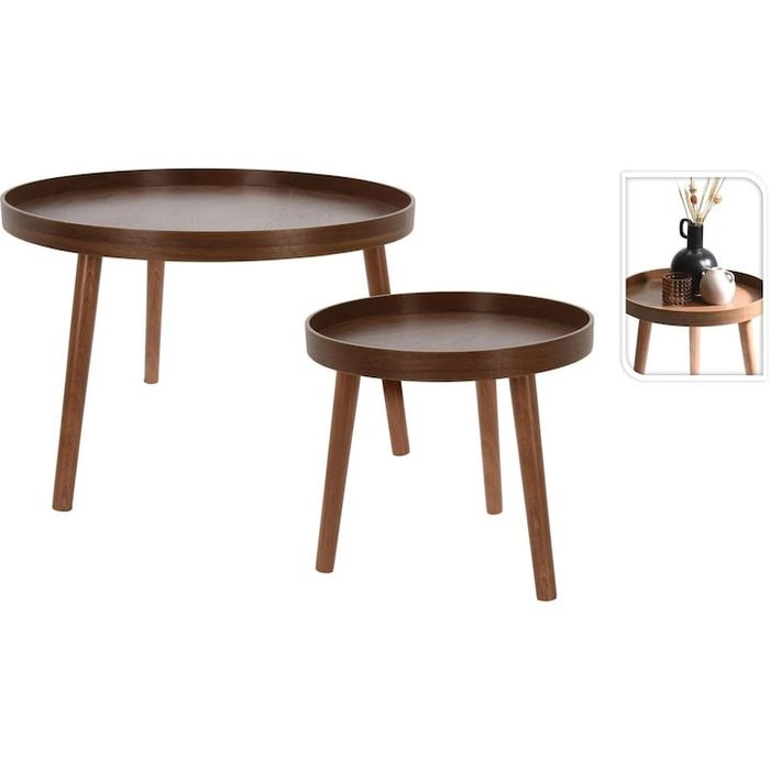 NOU Set 2 mese mdf, maro