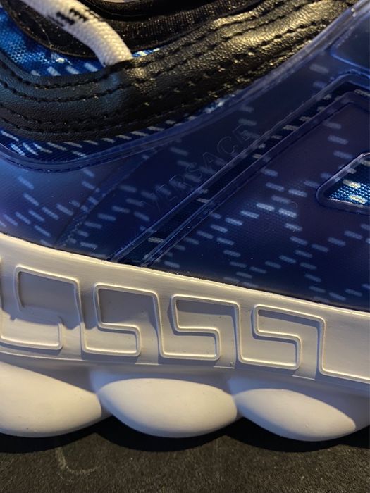Versace Chain Reaction Black and Blue.