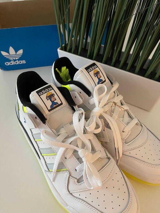 Adidas Forum Low CL x NFT Indigo Herz shoes 44 2/3