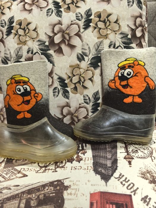 Валенки детские самокатки