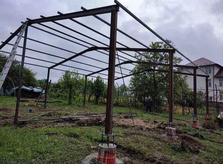 Vând hale metalice ne deplasăm în toată țara acceptăm și variante aut