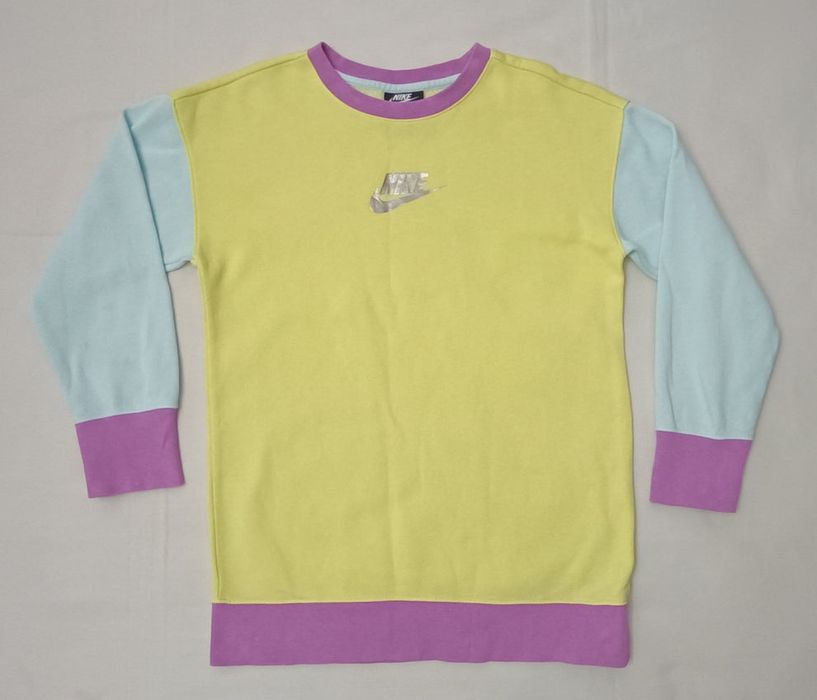 Nike Sportswear Fleece Sweatshirt оригинално горнище ръст 137-146см Найк памук спорт суичър горно