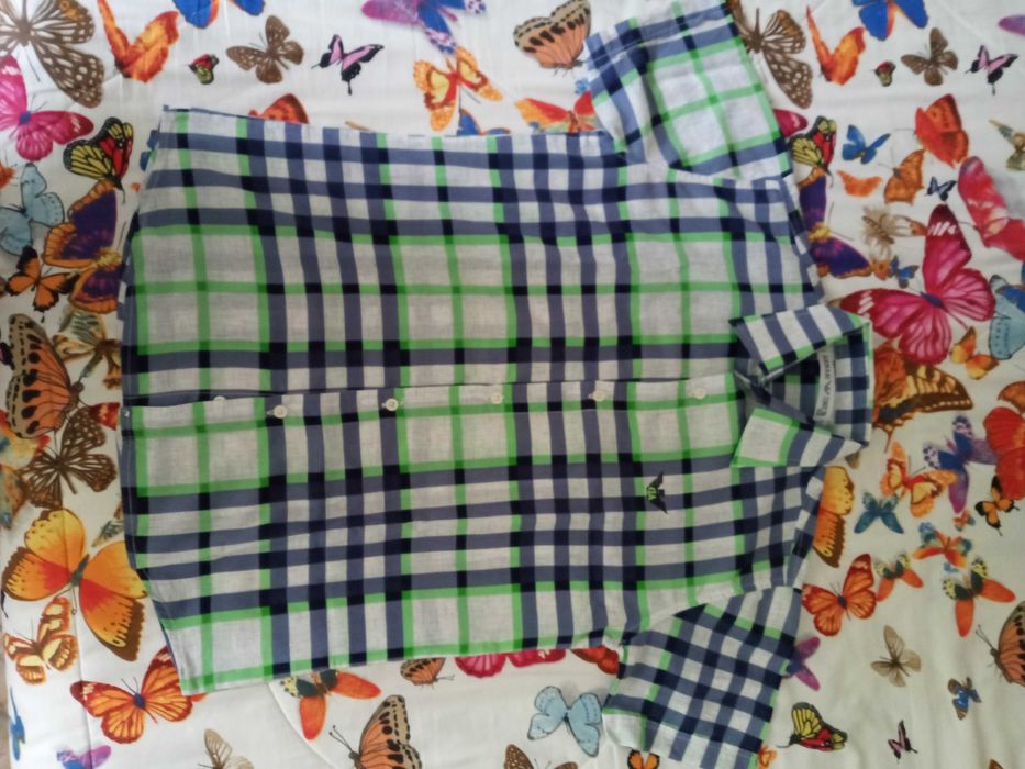 Рубашки летние на мальчика 8-10 лет