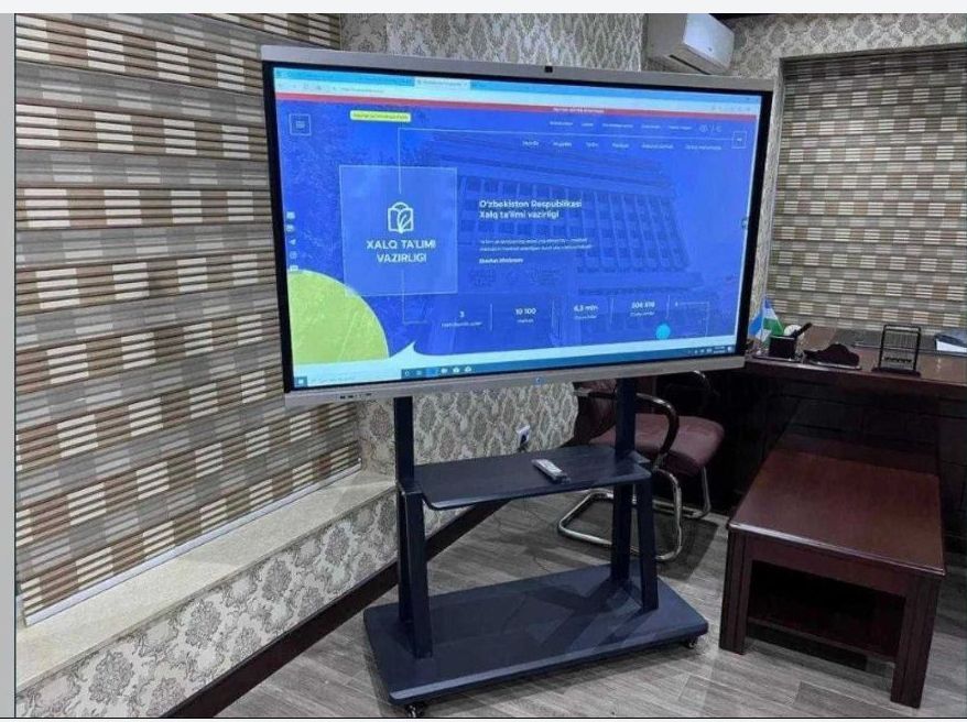 Интерактивный дисплей Android 4K 55–98″ для обучения