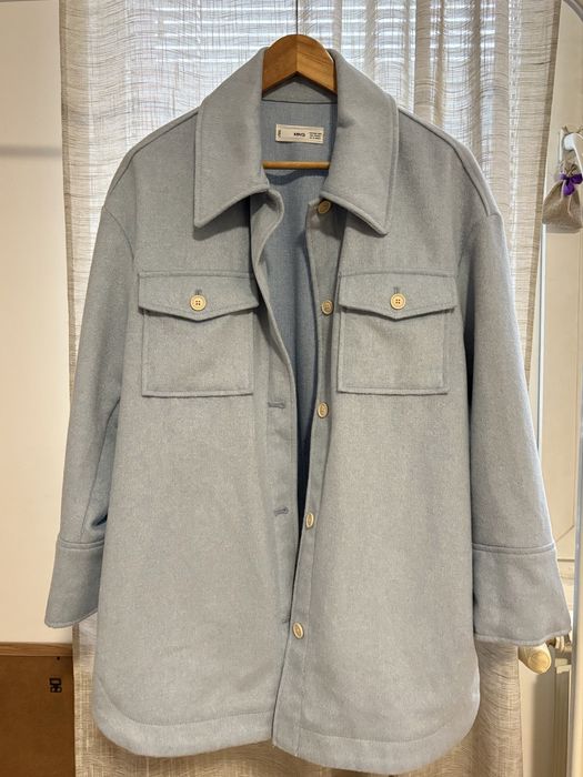 Връхна риза от вълнена смес - марка Манго